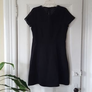 J. Crew Black Lace Dress